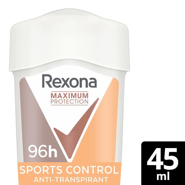 Antitranspirant Deocreme Maximum Protection Sports Control Rexona