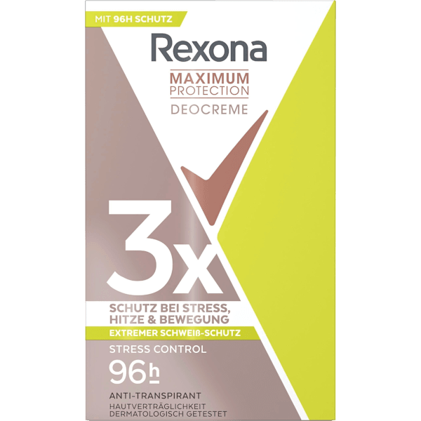 Antitranspirant Deocreme Maximum Protection Stress Control Rexona