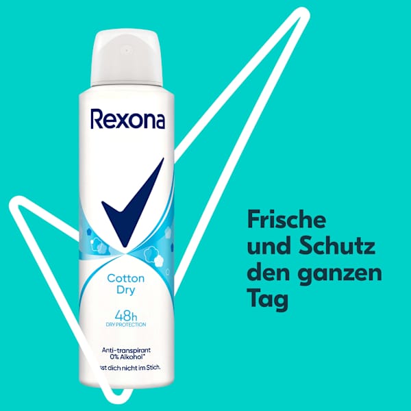 Antitranspirant Deospray cotton dry Rexona
