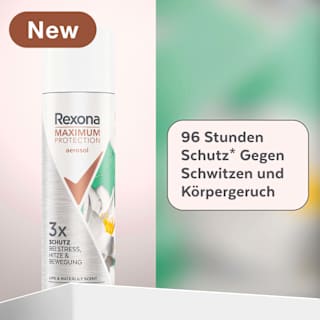 Antitranspirant Deospray Maximum Protection Lime & Waterlily Scent Rexona