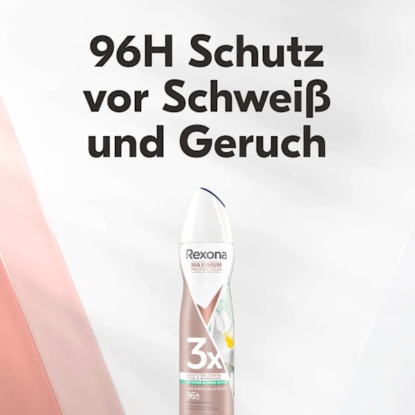 Antitranspirant Deospray Maximum Protection Lime & Waterlily Scent Rexona