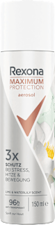Antitranspirant Deospray Maximum Protection Lime & Waterlily Scent Rexona