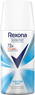 Antitranspirant Deospray Nonstop Protection Cotton Dry, Reisegröße Rexona
