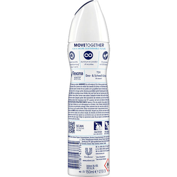 Antitranspirant Deospray Nonstop Protection Cotton Dry Rexona