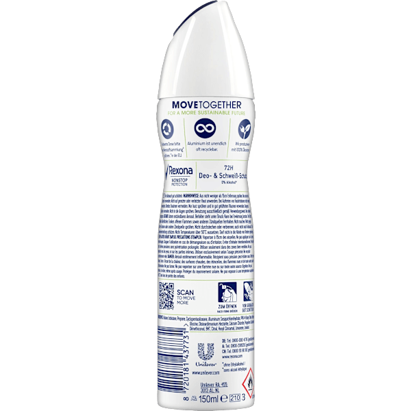 Antitranspirant Deospray Nonstop Protection Stress Control Rexona