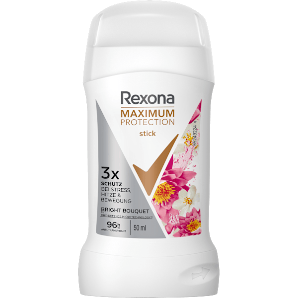 Antitranspirant Deostick Maximum Protection Bright Bouquet Rexona