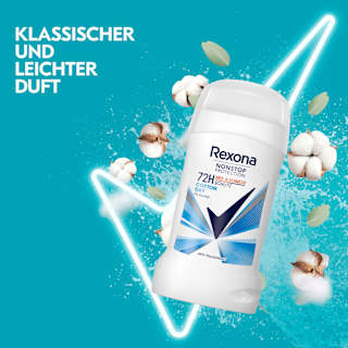 Antitranspirant Deostick Nonstop Protection Cotton Dry Rexona