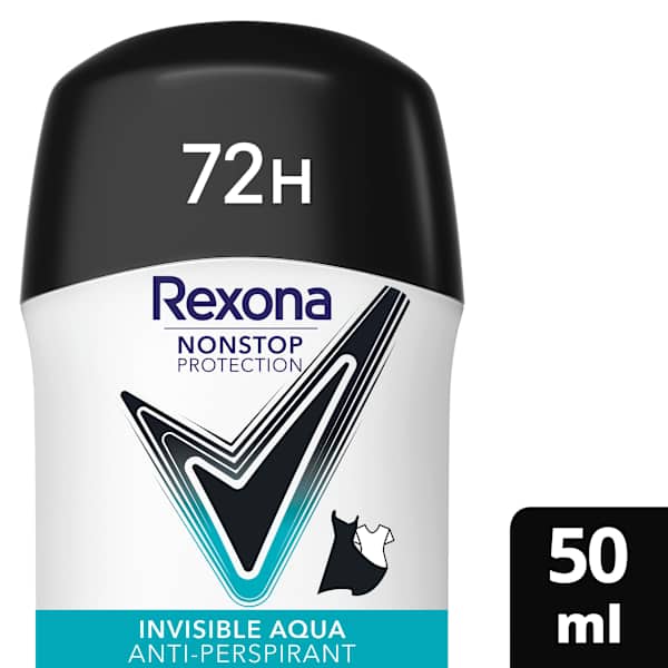 Antitranspirant Deostick Nonstop Protection Invisible Aqua Rexona