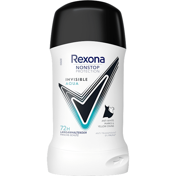 Antitranspirant Deostick Nonstop Protection Invisible Aqua Rexona