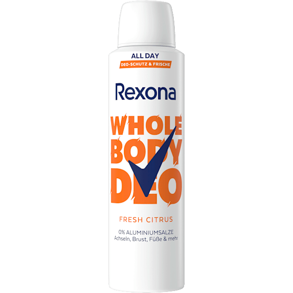 Deospray Whole Body Fresh Citrus Rexona