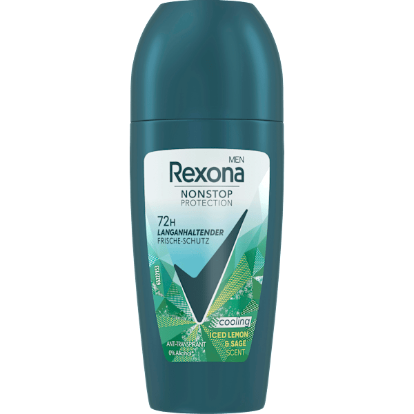 Antitranspirant Deo Roll-on Cooling Iced Lemon & Sage Scent Rexona men