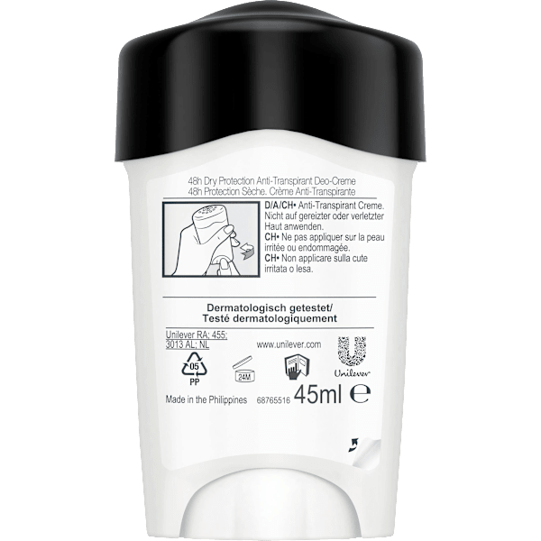 Antitranspirant Deocreme Men Maximum Protection Clean Scent Rexona men