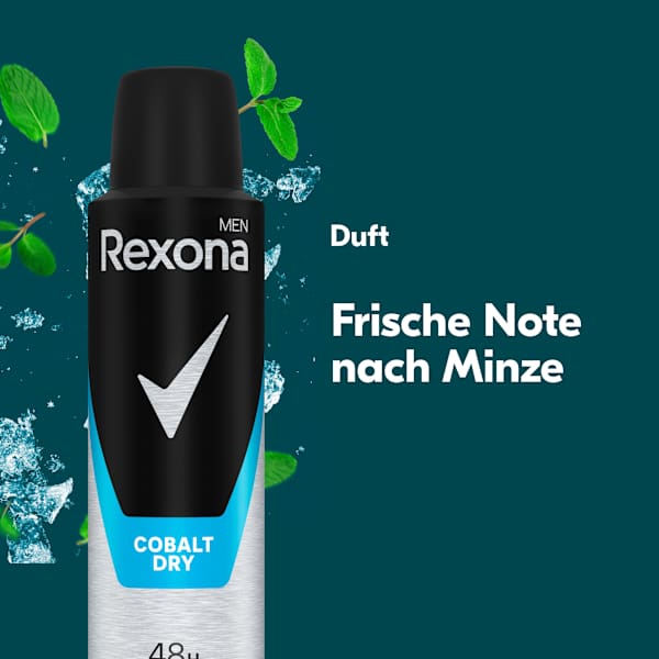Antitranspirant Deospray Men Cobalt Dry Rexona men