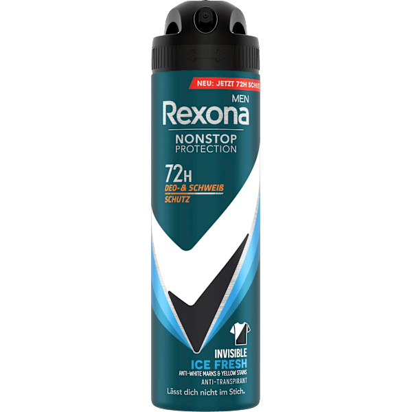Antitranspirant Deospray Nonstop Protection Invisible Ice Fresh Rexona men