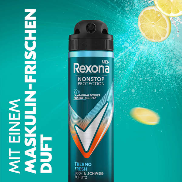Antitranspirant Deospray Nonstop Protection Thermo Fresh Rexona men