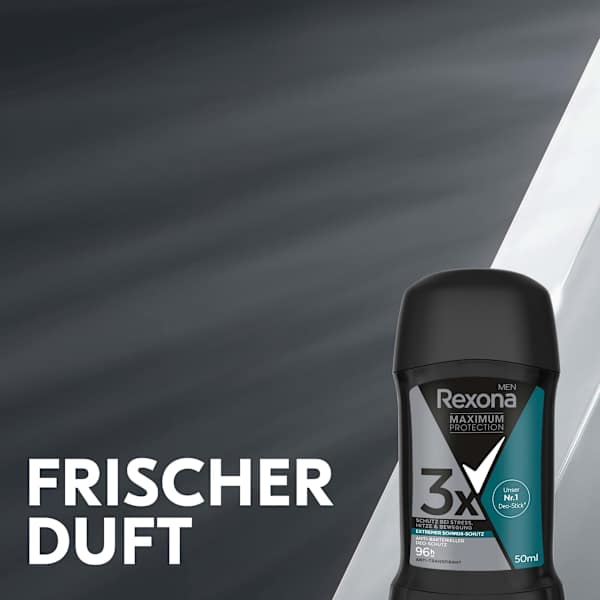 Antitranspirant Deostick Maximum Protection Antibakterieller Deoschutz Rexona men