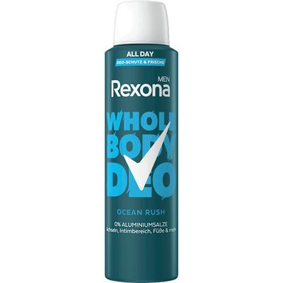 Rexona men Deodorant spray Whole Body Ocean Rush, 150 ml