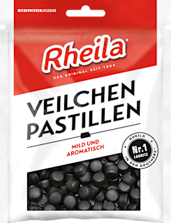 Pastillen, Veilchen Rheila