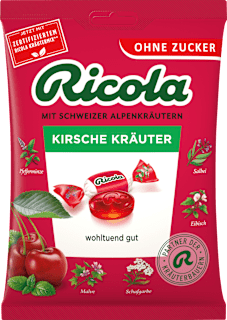 Bonbon, Kirsche Kräuter Ricola