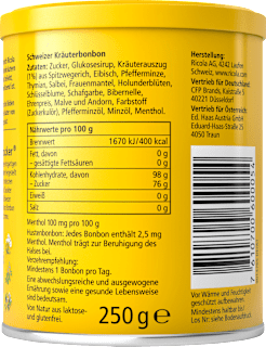 Bonbon, Original Kräuterzucker Ricola