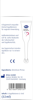 Kinderwunsch Gleitmittel 8x4ml Ritex