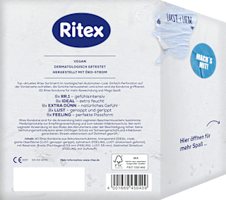 Kondomautomat, Breite 53mm/55mm Ritex
