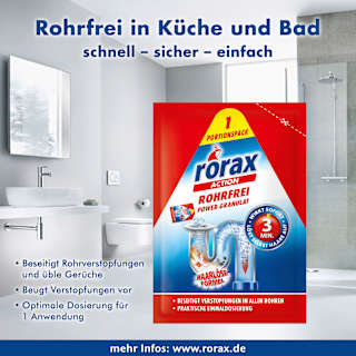 Rohrreiniger Power-Granulat rorax