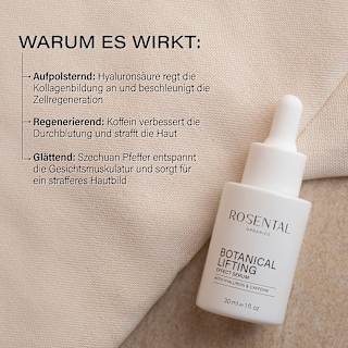 Serum Botanical Lifting Effect Rosental Organics