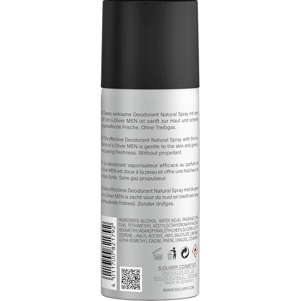 Deo Naturalspray Men s.Oliver