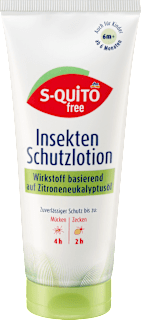 Insektenschutzlotion mit Zitroneneukalyptusöl S-QUiTO free
