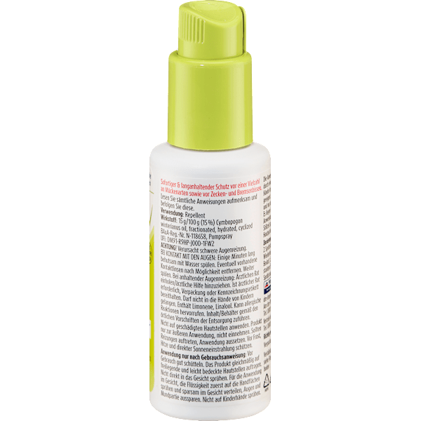 Insektenschutzspray Lemongrass Comfort S-QUiTO free