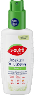 Insektenschutzspray tropisch S-QUiTO free
