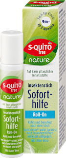 Insektenstich Roll-on, Soforthilfe Kräuterfluid S-QUiTO free