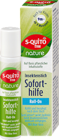 Insektenstich Roll-on, Soforthilfe Kräuterfluid S-QUiTO free