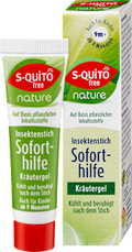 Insektenstichgel Soforthilfe Kids mit Kräutern, nature S-QUiTO free