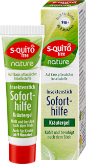 Insektenstichgel Soforthilfe Kids mit Kräutern, nature S-QUiTO free