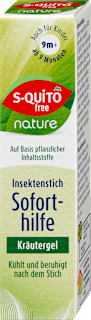 Insektenstichgel Soforthilfe Kids mit Kräutern, nature S-QUiTO free