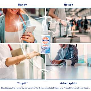 Desinfektionsspray Oberflächen, Reisegröße Sagrotan