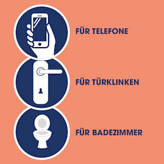 Desinfektionsspray Oberflächen Sagrotan