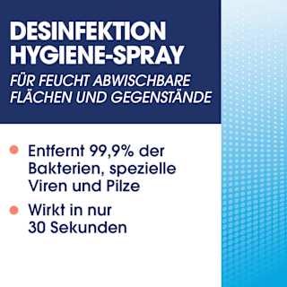 Desinfektionsspray Oberflächen Sagrotan