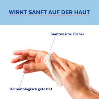 Desinfektionstücher 2in1, Reisegröße Sagrotan