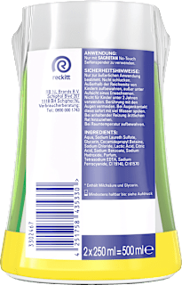 Flüssigseife No-Touch Apfel, Nachfüllpack (2x250 ml)  Sagrotan