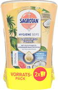Flüssigseife No Touch Hawaii, Nachfüllpack (2x250 ml) Sagrotan