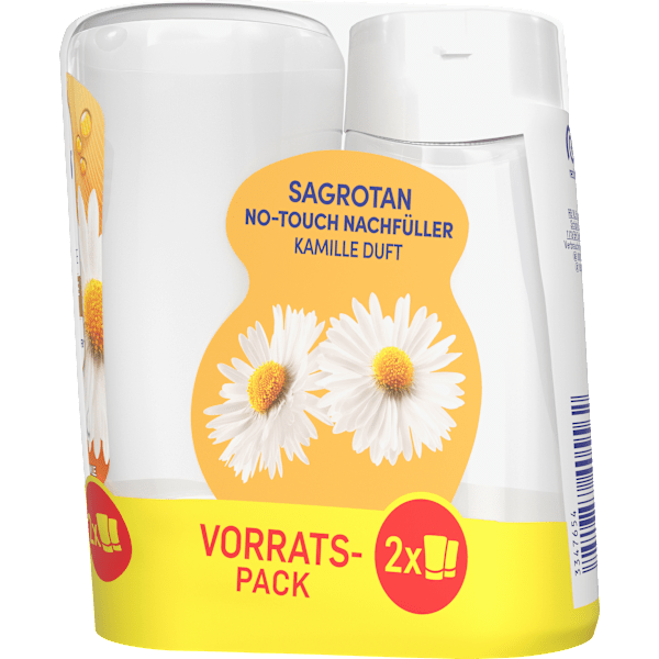 Flüssigseife No Touch Kamille Hydra Care, Nachfüllpack (2x250 ml) Sagrotan
