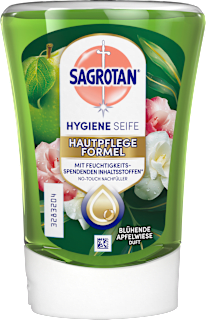 Seifenspender No Touch Apfel & Jasmin, Nachfüllpack Sagrotan