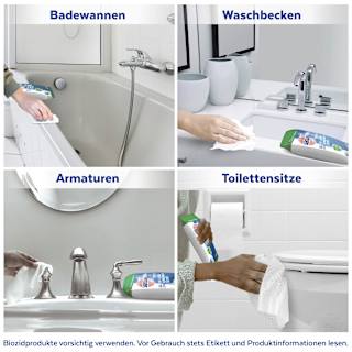 WC-Reinigungstücher Desinfektion Sagrotan