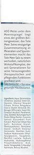 Augencreme mit Totes Meer Mineralien & Hyaluron Salthouse