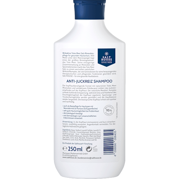 Shampoo Totes Meer Therapie Anti-Juckreiz  Salthouse