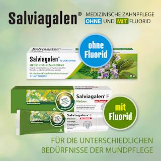 Zahnpasta ohne Fluorid Salviagalen