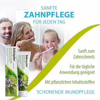 Zahnpasta ohne Fluorid Salviagalen